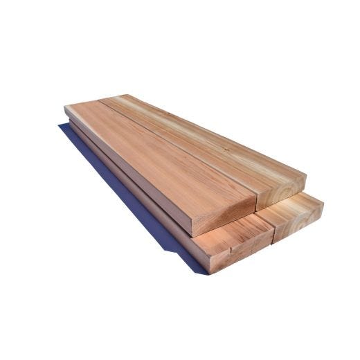 Cèdre rouge de l'Ouest 2 x 6 po x 12 pi