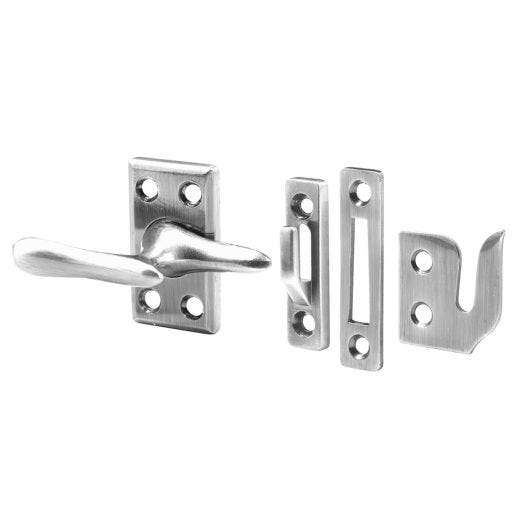 Casement Window Lock, Satin Nickel, Us15