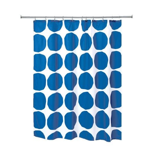 72" x 72" Dot Fabric Shower Curtain