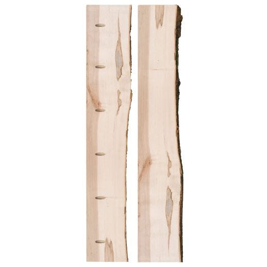 Live Edge Maple S3S 2" x 5-8" x 4' Edge Piece