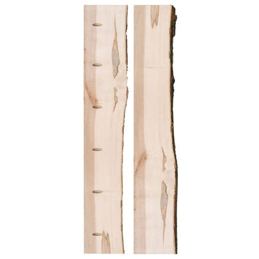 Pièce de bord à arête vive S3S en érable 2 x 5,8 po x 6 pi