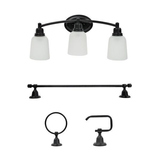 Luna 3 Light Vanity with Accessories