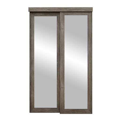 60" X 80" Antique Sliding Mirror Door