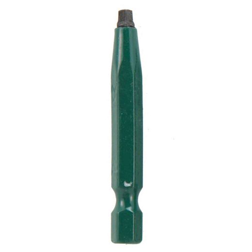 #1 Robertson® 2" Green Two-Piece Screwdriver Bit
