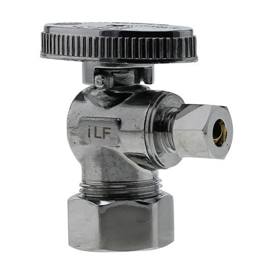 5/8" C x 1/4" C Angel Supply Valve