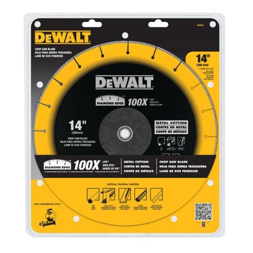 14 x 1 Inch Diamond Edge Chop Saw Blade