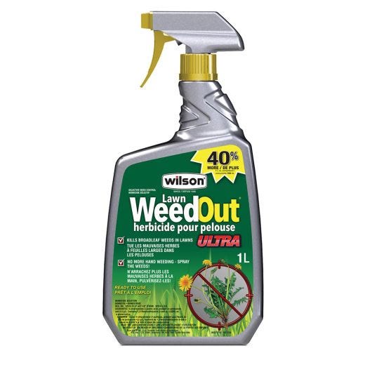 Désherbant de pelouse WeedOut Wilson Ultra 1 l