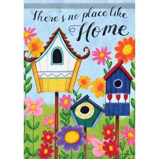 Garden Flag Birdhouses