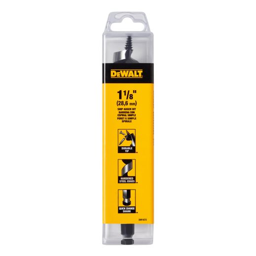 1-1/8 Inch x 6 Inch Ship Auger Bit