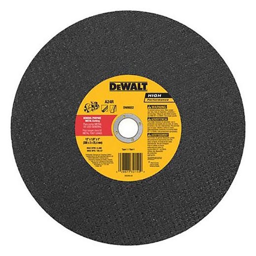 12 Inch x 1/8 Inch Abrasive Metal Cutting Wheel