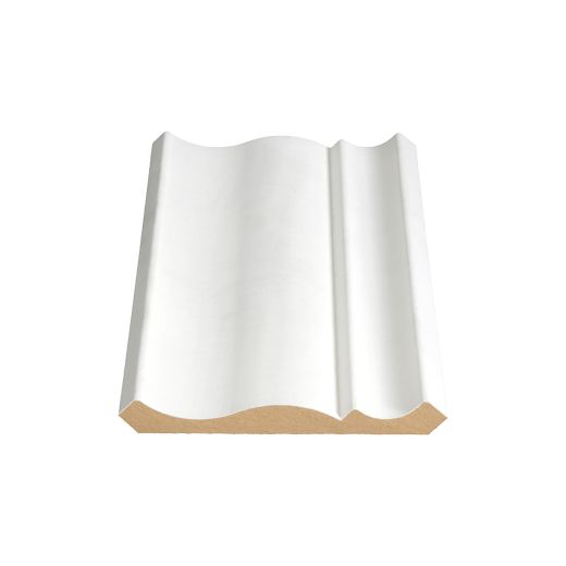 5/8" x 5.1/4" x 8' Primed MDF Crown Moulding