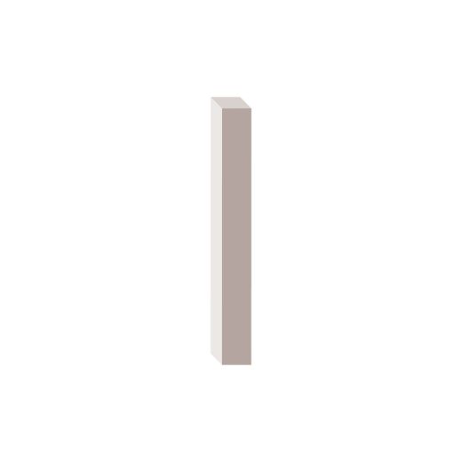 1" x 6" x 16' MDF Primed Board