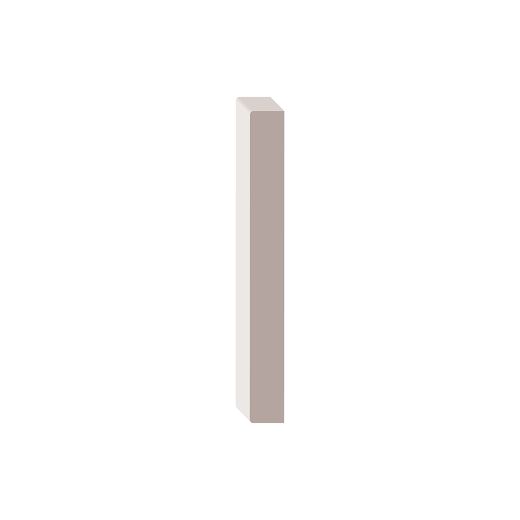 1" x 6" x 12' Primed MDF Board