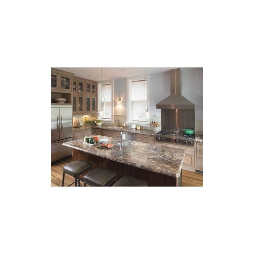6' Vanity Counter Top Ultra Finish Valencia