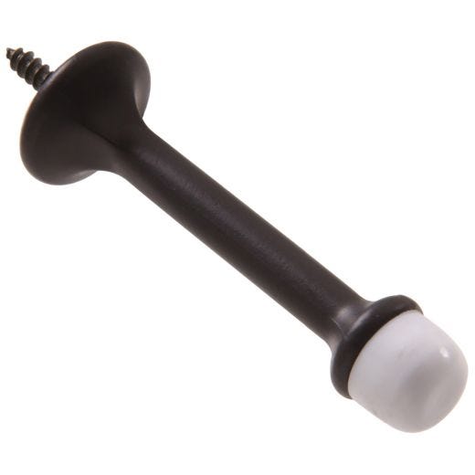 3" Oil Rubbed Bronze Rigid Door Stop