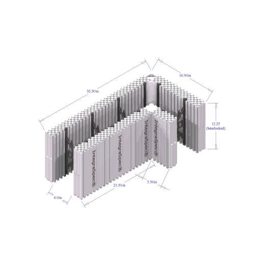 Integraspec ICF 6" Corner Panel Set