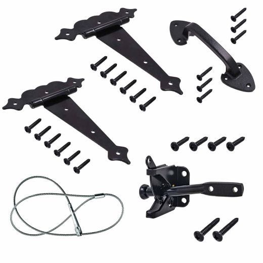 Deluxe 5 Piece Black Gate Kit