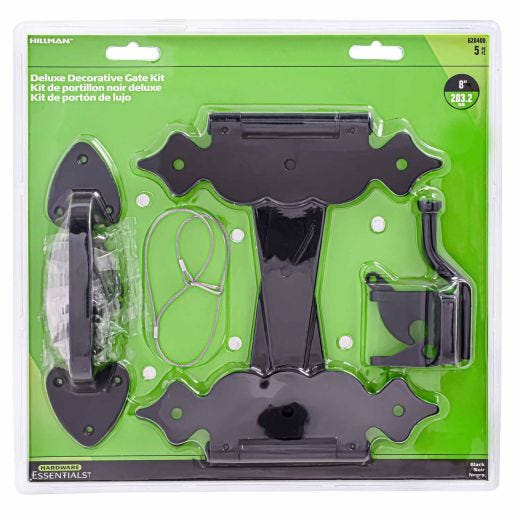 Deluxe 5 Piece Black Gate Kit