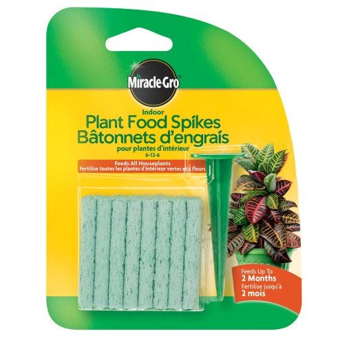 Miracle-Gro Indoor Plant Food Spikes Tray 6-12-6