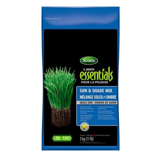 Scotts Lawn Essentials Sun & Shade Grass Seed 5kg