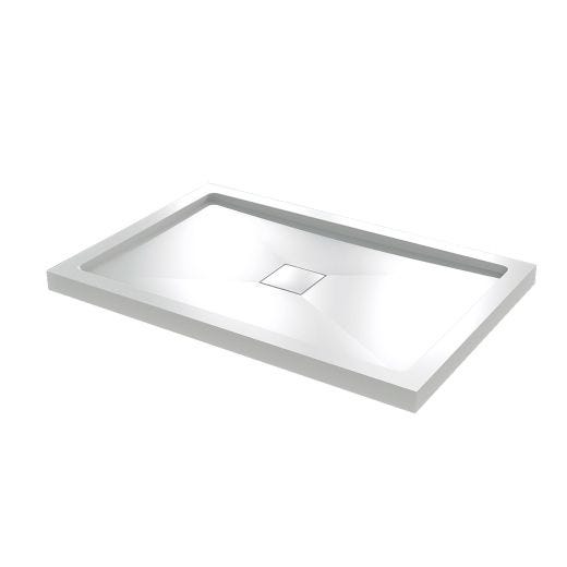 60" Low Threshold Shower Base with Hidden Drain