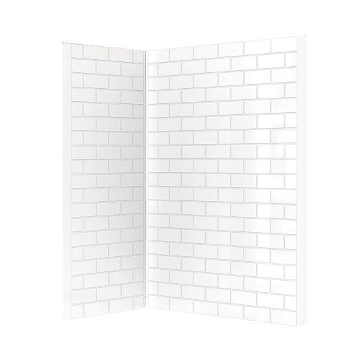 ABS Acrylic Tile Wall Kit to Fit 60" Shower