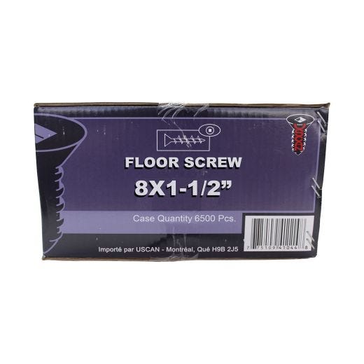 #8 x 1-1/2"Floor Screw-6500/Pack