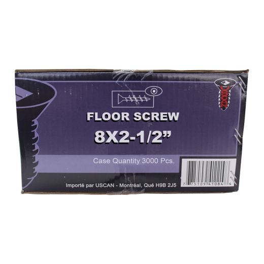 #8 x 2-1/2" Floor Screw-3000/Pack