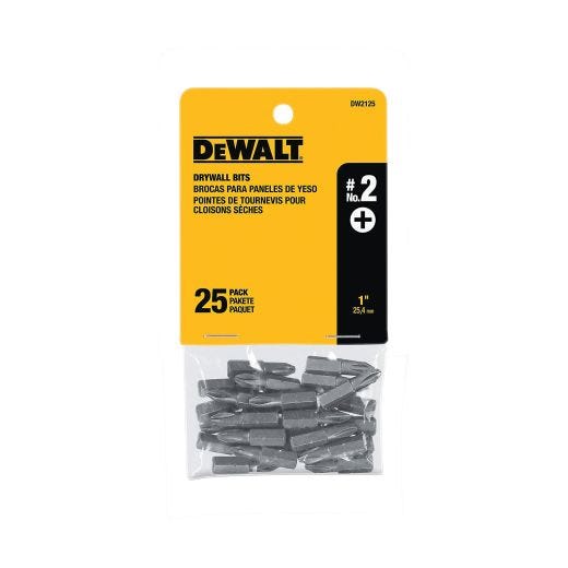 DEWALT #2 Phillips Drywall Bit Tip-25/Pack