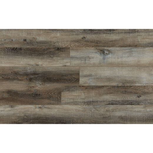 Tuile de vinyle noyau pierre 6 x 48 po Putty 19,7 pi²