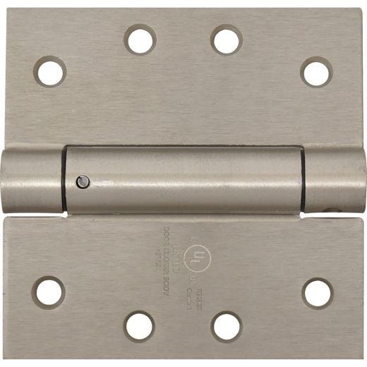 Adjustable Spring Hinge 4" Square Corner