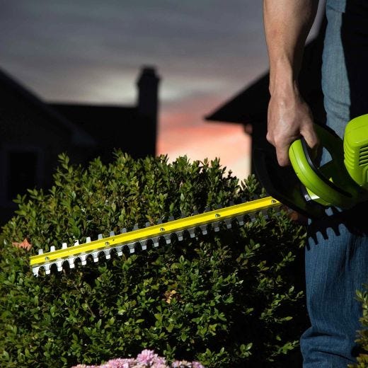 22" Sun Joe Electric Hedge Trimmer 3.5 Amp