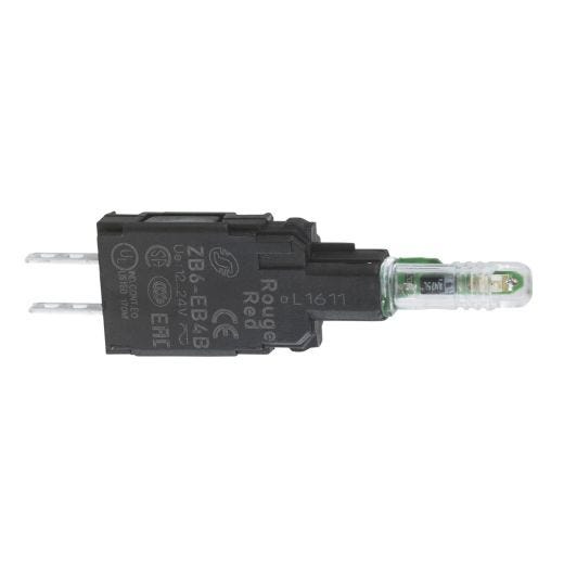 Electric XB6 Light Block LED White Faston Connectors