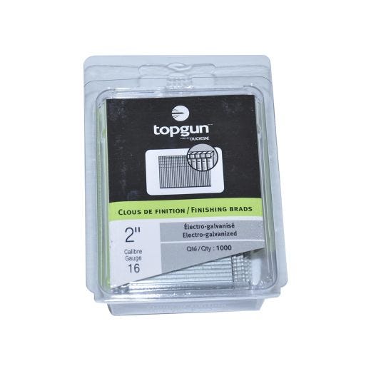 16G Finishing Brads Elec.G. 2" -10X1M