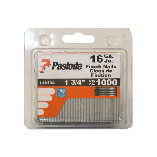 Paslode 16 G x 1-3/4 " Finish Nails-1000/Pack