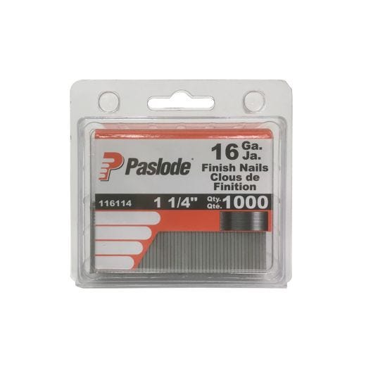 Paslode 16 G x 1-1/4" Finish Nails-1000/Pack