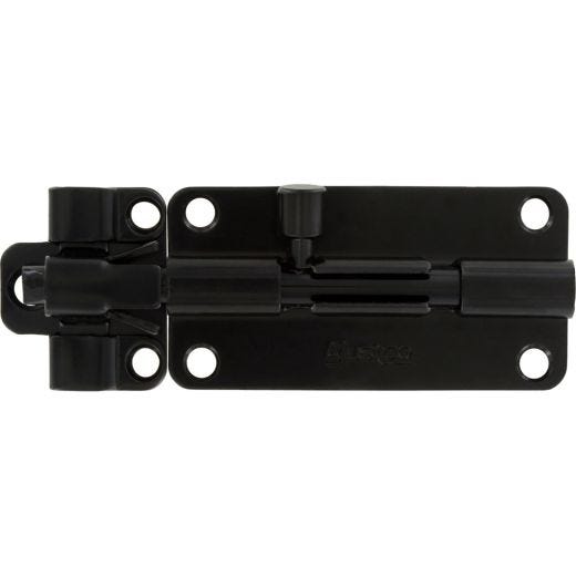 4" Adjustable Barrel Bolt - Black