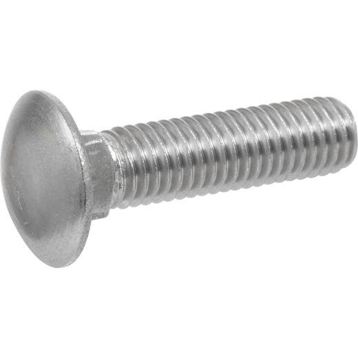 3/8"x 1-1/2" Stainless Steel Carriage Bolt