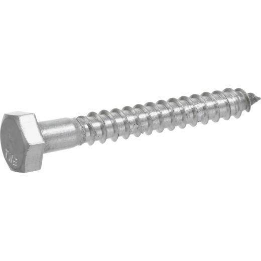 3/8"x 2" Stainless Steel Hex Lag Screw