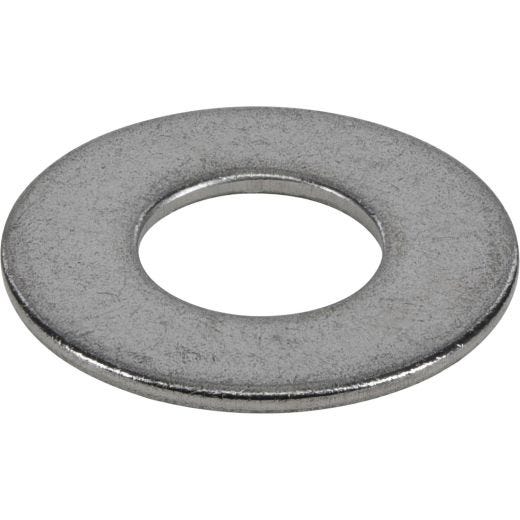 Rondelle plate 3/8 po acier inoxydable (paquet de 100)