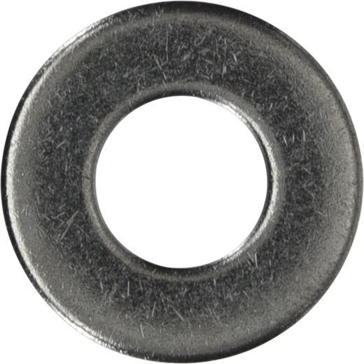 Rondelle plate 3/8 po acier inoxydable (paquet de 100)