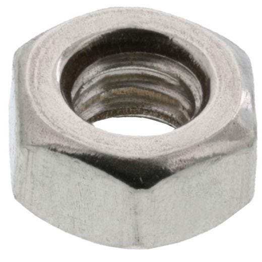 1/4" Stainless Steel Hex Nuts