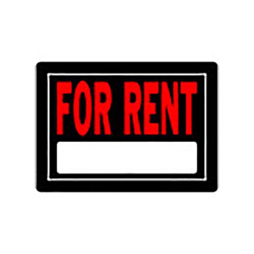 For Rent Sign 10x14 Aluminum