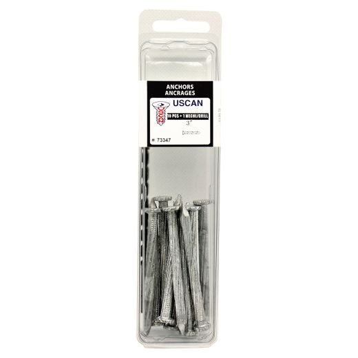USCAN Nail Striker/3"/5-1/2 10/Pk