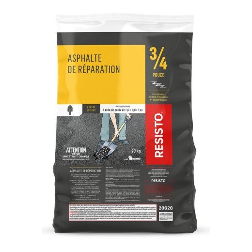 Driveway Pot-Hole Filler Asphalt Repair 20Kg Bag