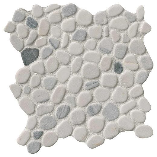 11.42"x11.42"  Tumbled Pebble Mosaic Tile 9.10 Sq-Ft/Box