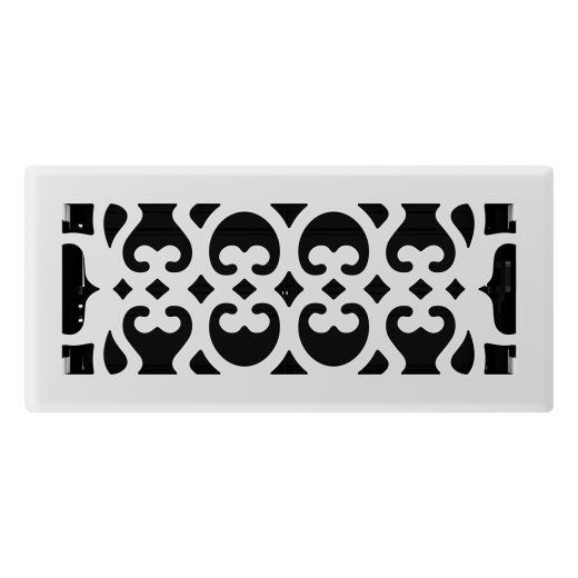 4" x 10" Victorian Floor Register