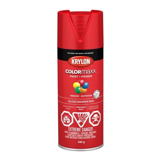 Krylon ColorMaxx Spray Paint-Gloss 340g