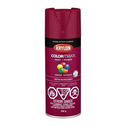 Krylon ColorMaxx Spray Paint-Satin 340g