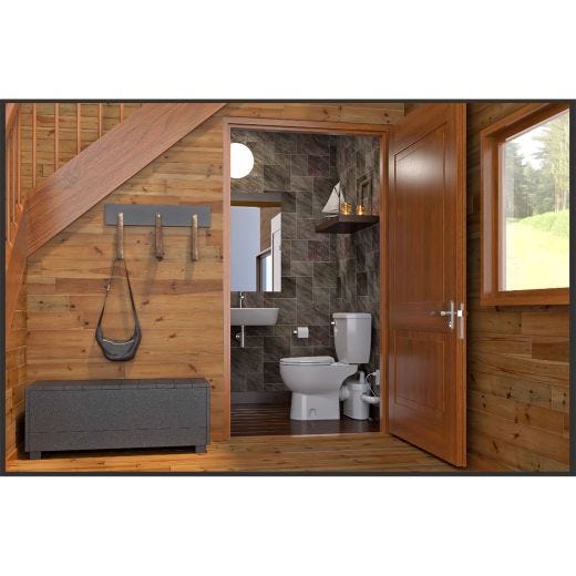 Saniaccess 2 Macerating Pump for Half Bathroom